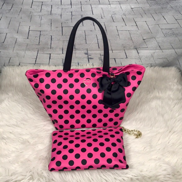 Betsey Johnson 2-pc Tote Set - Picture 2 of 8